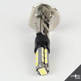 Ampoule H1 LED Voiture / Moto / Scooter (Set 2 pièces) - Adaptateur CANbus  interne 