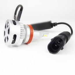 Kit LED HB4 Lens Power 8000Lm 6000k pour phare lenticulaire