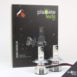 Kit Ampoule LED H4 Haute Puissance ventilé 5000Lm - Livraison gratuite - Garantie  5 ans