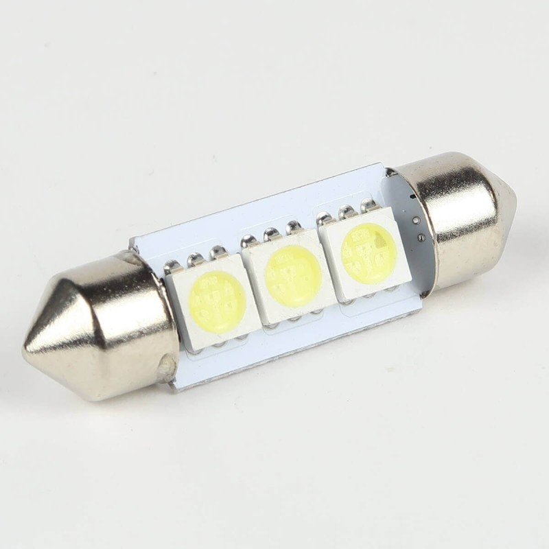 Ampoules Navettes LED pour Intérieur & Extérieur de Voiture