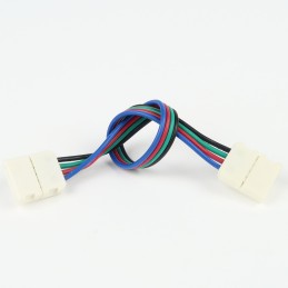 Connecteur 2 sorties pour ruban LED RGB